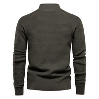 Pull Cardigan tricoté boutonné de Style européen pour hommes de haute qualité pour l'automne hiver tenues décontractées de bureau