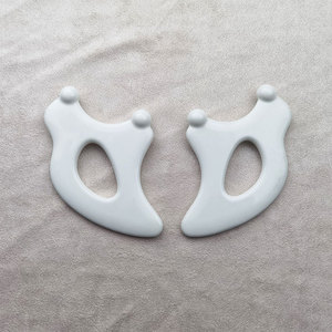 Wholesale Lymphatic Drainage Portable <strong>Massage</strong> Scraping Board Korean Muscle Scraping <strong>Tools</strong> <strong>Facial</strong> Ceramics Body Guasha