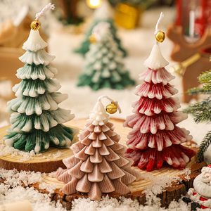 Relaxlines Handmade Eco-Friendly Aromatherapy Scented <b>Candles</b>-Votive & Home Decoration Christmas Tree Soy Wax Novelty <b>Candles</b> - Product Image 5