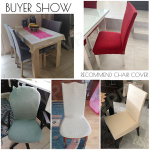 Căng Jacquard Nhà Bếp <span class=keywords><strong>Parsons</strong></span> Ghế Bao Gồm Có Thể Giặt Spandex Ăn Ghế Slipcovers Ghế Bảo Vệ Cho Khách Sạn, Bữa Tiệc, Lễ - Product Image 3