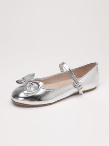 <span class=keywords><strong>Scarpe</strong></span> da ballo/ballerine da ragazza <span class=keywords><strong>eleganti</strong></span> e leggere, con ammortizzazione, colore argento, stile principessa, per l'inverno, all'ingrosso - Product Image 1