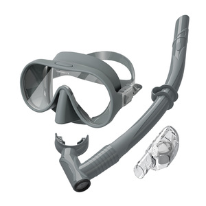 Ensemble de plongée, masque en silicone, tuba, lentille transparente anti-buée, utilisation en plein air en été - Product Image 4