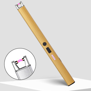 KY SCHLUSSVERKAUF Kerzenfeuerzeug Usb wiederaufladbar winddicht Lichtbogen-Zündung BBQ-Metallherd elektrisches Feuerzeug - Product Image 5