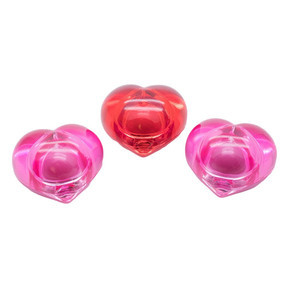 Hot Sale Herzform Kosmetisches Make-up Lip gloss Anbieter Klarer Lippen balsam PC-Creme Weiblich Feuchtigkeit spendender Milch tee Lippen balsam Reise größe - Product Image 3