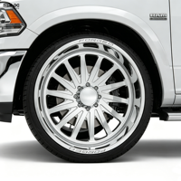 Jantes de camion concaves chromées 20x10 22x12 24x14 26x16 5x5.5 6x139.7 8x170 6x135 8x6.5 pour camions super lourds et surélevés