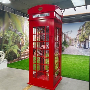 Cabine téléphonique classique personnalisée pour <span class=keywords><strong>livre</strong></span> d'or de <span class=keywords><strong>mariage</strong></span>, nouvelle cabine <span class=keywords><strong>photo</strong></span> téléphonique londonienne avec messagerie vocale - Product Image 1