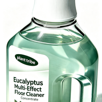 Nettoyant concentré multi-effets pour sols à l'eucalyptus, liquide de nettoyage naturel rafraîchissant et décontaminant