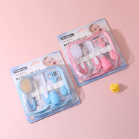 Kits pour bébés Soins de santé pour nouveau-né Pépinière Outils indispensables pour les besoins quotidiens du nourrisson Ensemble de toilettage pratique pour bébé Polyvalent 6pcs