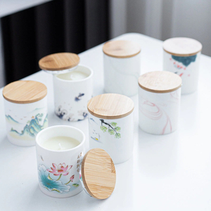 Caja de Almacenamiento para Velas Aromáticas de <span class=keywords><strong>Cera</strong></span> de Soya con Purificador de Aire Interior, Sin Humo, Ayuda para Dormir, Caja de Regalo - Product Image 6