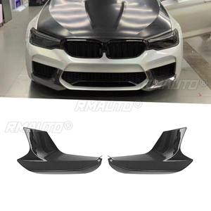 Car Front Bumper Splitter Diffuser Spoiler Body Kit For BMW F90 M5 2017-2020 MP Style Bumper <b>Protector</b> <b>Corner</b> Trim Tunning Part - Product Image 1