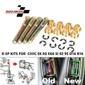 Kit de charnières de porte Aosu pour pièces automobiles transfrontalières Honda Civic Accord CR-V CR-X EG6 B16 D16 en alliage, installation facile - Product Image 4