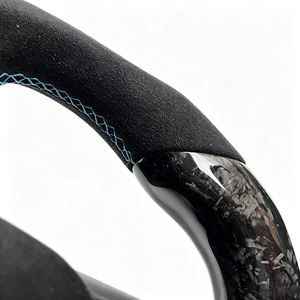 Volante de Fibra de Carbono Forjado Personalizado CCExcellent con Alcántara para Seat Leon <span class=keywords><strong>Cupra</strong></span> ST MK3 Ibiza Toledo Ateca Arona Alhambra - Product Image 4