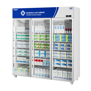 Réfrigérateur médical 800L certifié GSP Armoire <span class=keywords><strong>de</strong></span> <span class=keywords><strong>pharmacie</strong></span> avec affichage numérique - Product Image 6