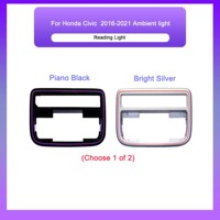 SJC, la Mejor Luz Ambiental Interior para Automóvil con Estilo de Cielo Estrellado Dinámico de 64 Colores y Galaxia, para Honda Civic 2016-2021