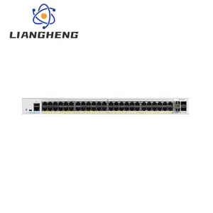 C1000-48T-4G-L ใหม่ทําความสะอาด serial C1000 48 พอร์ตสวิทช์ 48 x 10/100/1000 พอร์ต Ethernet 4 x1G SFP uplinks