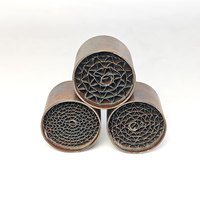 Catalyseur à trois voies résistant aux hautes températures pour moto avec substrat en platine, palladium et rhodium