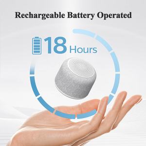 Mesin <span class=keywords><strong>White</strong></span> <span class=keywords><strong>Noise</strong></span> Mini Portabel HiFiD Ideal Speaker BT dengan Timer Mati Otomatis untuk Perjalanan, Kantor, atau Kamar Tidur - Product Image 6