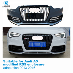 Kit Griglia Anteriore RS5 a Nido d'Ape B8.5 per <span class=keywords><strong>Audi</strong></span> <span class=keywords><strong>A5</strong></span> 2013-2015, Realizzato in ABS, Nuovo Kit Carrozzeria - Product Image 1