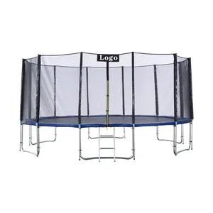 Zoshine 16ft Gymnastische Outdoor Trampoline Met Vangnet Tuinpark Kinderen Volwassen Fitness Trampoline