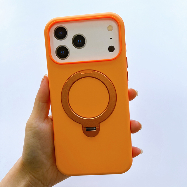 New Style Kickstand Phone Case Drop-Proof Design Magnetic Stand case Cover for iPhone 17 Air 17 Pro Max