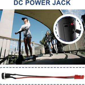 Cable Coaxial de Repuesto para Puerto de Carga de Patinete Eléctrico GOTRAX GXL V2 XR Elite XR Ultra Rival, 5.5 mm DE, 2.5 mm DI, 36V - Product Image 6