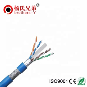 <span class=keywords><strong>สาย</strong></span>เคเบิลเครือข่าย SFTP <span class=keywords><strong>CAT6</strong></span> สำหรับภายในอาคาร 4 คู่ 23AWG ทองแดง ปลอกหุ้ม PVC <span class=keywords><strong>สาย</strong></span> <span class=keywords><strong>LAN</strong></span> 250MHz - Product Image 2