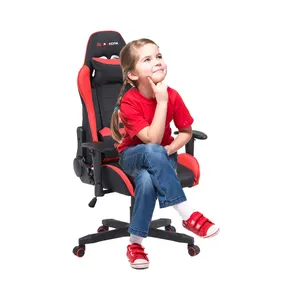 Logo kustom furnitur kursi komputer anak ergonomis Silla Gamer kursi game untuk anak-anak