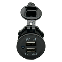 Vente en gros de haute qualité 3.1A double prise USB pour voiture charge rapide pour tablette de téléphone portable