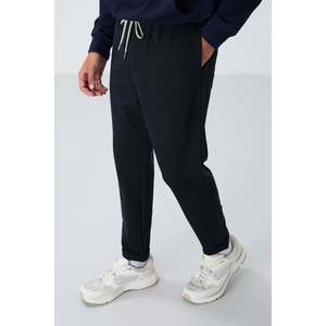 Pantalon de survêtement pour homme, coupe standard, texture indigo - 82154 - Indigo - Product Image 4