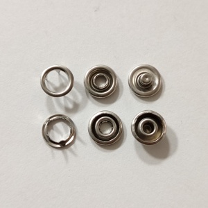 2025 Bán Buôn Tùy Chỉnh 7Mm Kim Loại Vòng Snaps Thép Không Gỉ Prong <span class=keywords><strong>Snap</strong></span> Nút Mạ Hollow Năm Móng Vuốt Nút Cho Quần Áo Trẻ Em - Product Image 1