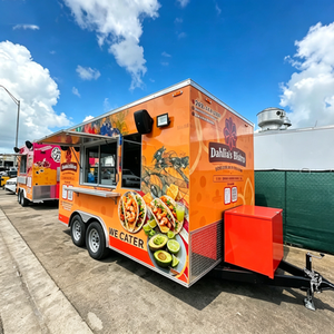 Camion de restauration pour burritos avec cuisine mexicaine professionnelle et station de préparation de plats chauds pour les entreprises de restauration de rue - Product Image 3