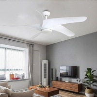 Kits de ventilateur de plafond décoratif en gros, télécommande tuya marocain grand ventilateur de plafond avec lumières led