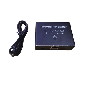 ความเร็วสูง1000Mbps RJ45อินเทอร์เน็ต Splitter 1ถึง<span class=keywords><strong>4</strong></span> RJ45อะแดปเตอร์เครือข่ายอีเทอร์เน็ตสวิตช์1ถึง<span class=keywords><strong>4</strong></span>อุปกรณ์1000Mbps ฮับอีเธอร์เน็ต - Product Image 3