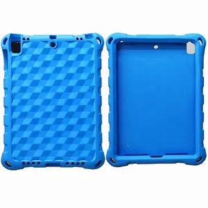 Simple EVA foam cute tablet case for iPad 9.7 2017/2018 universal shockproof rugged back cover for kids