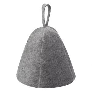 Chapeau de sauna en feutre anti-chaleur, bonnet de douche épaissi avec serviette turban à séchage rapide, accessoire de salle de bain réutilisable - Product Image 5
