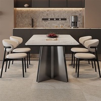 Küchen-Esszimmer 4-6 Sitzer Esstisch-Set Luxuriös Modern