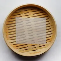 Delikli yeniden kullanılabilir yuvarlak yapışmaz vapur sepeti silikon vapur Mat vapur