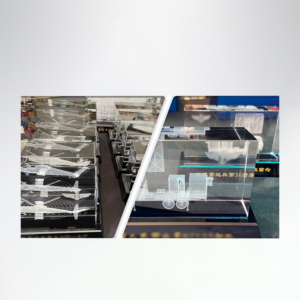 Adornos tallados <span class=keywords><strong>de</strong></span> cristal, modelo <span class=keywords><strong>de</strong></span> combate para enviar regalos conmemorativos <span class=keywords><strong>de</strong></span> fiesta <span class=keywords><strong>de</strong></span> los amigos en brazos - Product Image 4