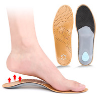 Semelles orthopédiques en PU souples et respirantes, absorbant les chocs, pour l'alignement des pieds, idéales pour le quotidien et la marche, avec soutien de l'avant-pied