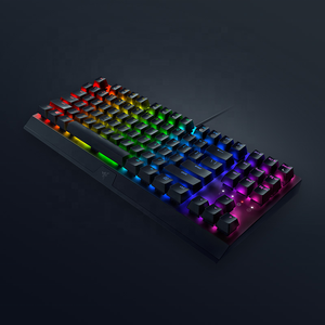 <span class=keywords><strong>Razer</strong></span> <span class=keywords><strong>BlackWidow</strong></span> <span class=keywords><strong>V3</strong></span> TKL 87-Key Tenkeyless Tactile Chroma RGB Mécanique Gaming Nouvelle Interface USB Facteur de forme compact pour ordinateur de bureau - Product Image 4