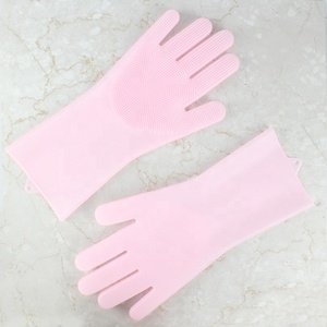 ถุงมือซิลิโคนทนความร้อนสำหรับล้างจานในครัว - Product Image 6