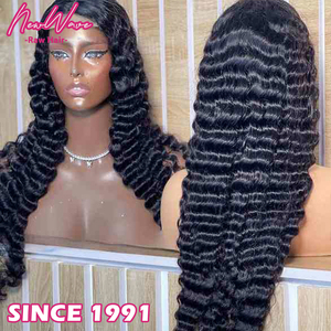 <span class=keywords><strong>Parrucca</strong></span> Lace Front 13x6 Deep Wave - Densità 250% con HD Lace, <span class=keywords><strong>Capelli</strong></span> Umani Vergini al 100% Pre-Piumati, Stile Ricci Senza Colla per Donne - Product Image 5