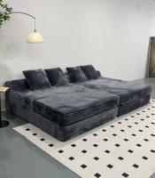 Modernes Apartment-Modulsofa Vakuumkomprimiert 3D Hochdichter Schwamm Hohe Elastizität Ergonomisch Waschbar Anpassbar