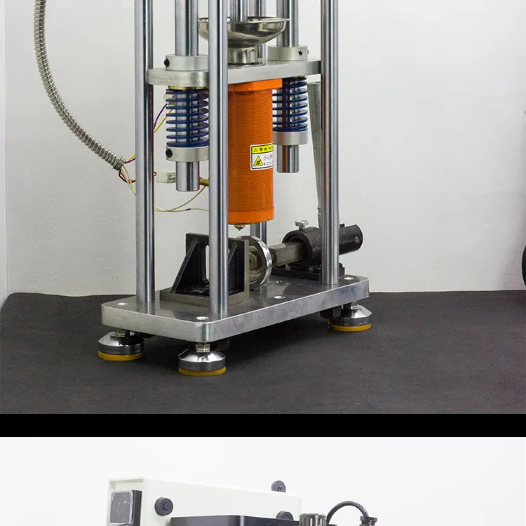 実験室または少量生産用のデスクトップ垂直空気圧射出成形機