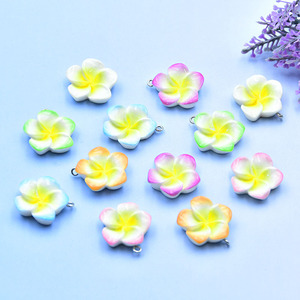 Cute Flower Resin Pendant <b>Charms</b> <b>for</b> DIY Earrings Necklace <b>Bracelet</b> Jewelry Making Handmade Keychain Accessories Colgantes - Product Image 2
