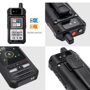 ANYSECU W8 4G POC 안드로이드 8.1 라디오 W8 LTE/WCDMA/GSM 휴대 전화 작업 리얼-ptt 젤로 글로벌 W8 5300MAH 워키토키 - Product Image 5