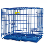 Kingconte – cage en métal robuste pour animaux de compagnie, boîte de chien pliante, panneau de séparation