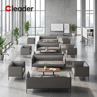 Canapé de bureau et de loisirs contemporain, minimaliste, confortable, ergonomique, rembourré et durable, pour hall d'entrée, club et atelier