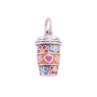 Breloques Pendentifs en Acier Inoxydable Couleur Argent Rose pour Valise de Voyage, Appareil Photo, Bagages, pour la Création de Bijoux et Accessoires de Bracelet DIY
