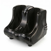 Masseur chauffant personnalisable OEM pour les membres inférieurs, ergonomique et incurvé pour pieds et mollets, vente en gros pour le bien-être à domicile